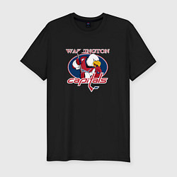 Футболка slim-fit Washington Capitals Hockey, цвет: черный