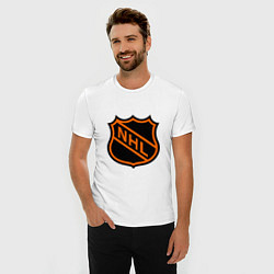 Футболка slim-fit NHL, цвет: белый — фото 2