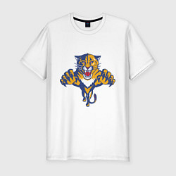 Футболка slim-fit Florida Panthers, цвет: белый