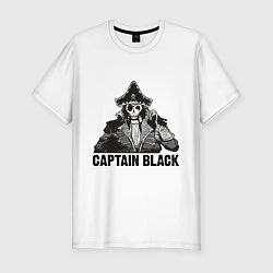 Мужская slim-футболка Captain Black