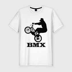 Футболка slim-fit BMX, цвет: белый