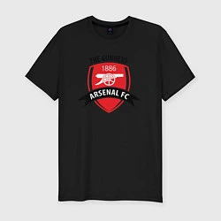 Футболка slim-fit FC Arsenal: The Gunners, цвет: черный