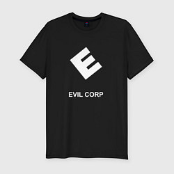 Футболка slim-fit Evil corporation, цвет: черный