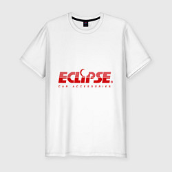 Футболка slim-fit Eclipse, цвет: белый