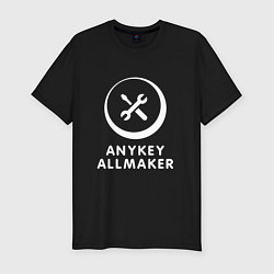 Мужская slim-футболка Anykey Allmaker