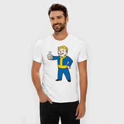 Футболка slim-fit Fallout Boy, цвет: белый — фото 2