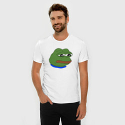 Футболка slim-fit SAD FROG, цвет: белый — фото 2