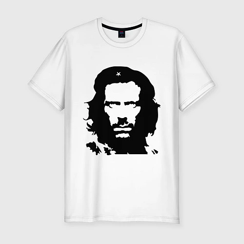 Мужская slim-футболка Che House / Белый – фото 1