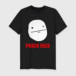 Футболка slim-fit Poker Face, цвет: черный