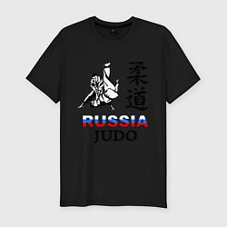 Футболка slim-fit Russia Judo, цвет: черный