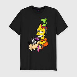 Мужская slim-футболка Барт Гуффи