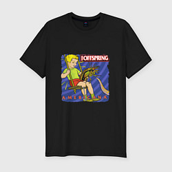 Футболка slim-fit The Offspring: Americana, цвет: черный