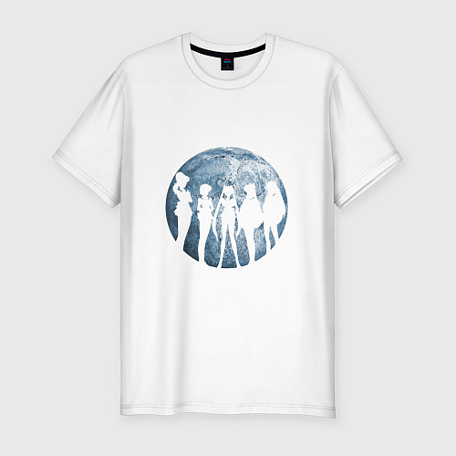 Мужская slim-футболка Войны в матросках / Белый – фото 1