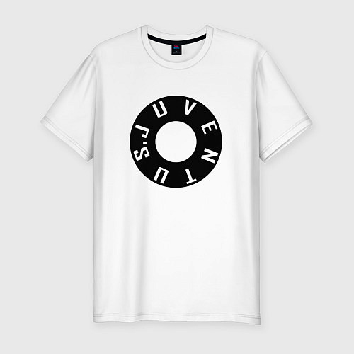 Мужская slim-футболка Juventus - New Collections 2022 / Белый – фото 1