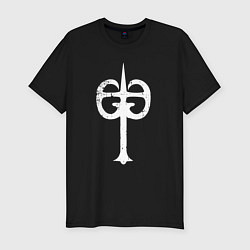Мужская slim-футболка Dark Souls: Tarkus Symbol
