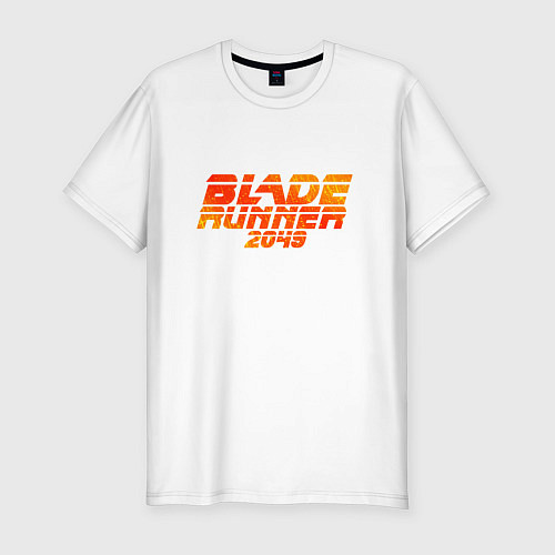 Мужская slim-футболка Blade Runner 2049 / Белый – фото 1
