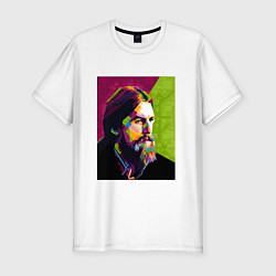 Мужская slim-футболка George Harrison: Polygons