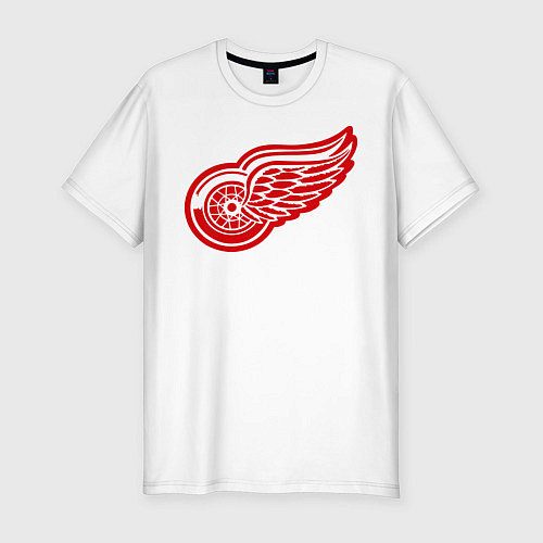 Мужская slim-футболка Detroit Red Wings: Pavel Datsyuk / Белый – фото 1