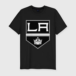 Футболка slim-fit Los Angeles Kings, цвет: черный