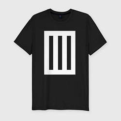 Мужская slim-футболка Paramore Symbol