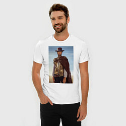 Футболка slim-fit Clint Eastwood, цвет: белый — фото 2