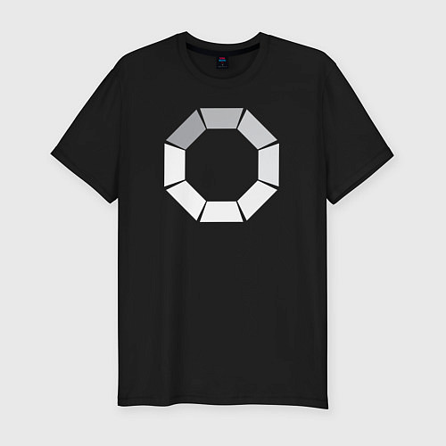 Мужская slim-футболка Loading / Черный – фото 1