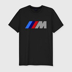 Футболка slim-fit BMW M, цвет: черный