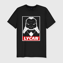 Мужская slim-футболка Lycan Poster