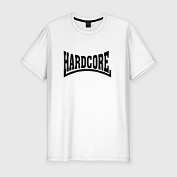 Мужская slim-футболка Hardcore