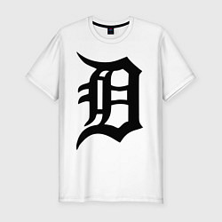 Футболка slim-fit Detroit Tigers, цвет: белый
