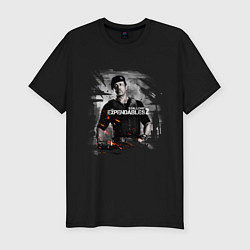 Футболка slim-fit Stallone, цвет: черный