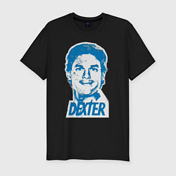 Мужская slim-футболка Dexter Face