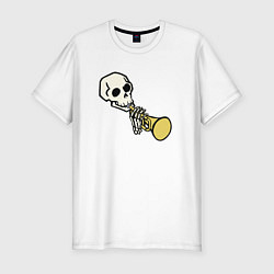 Футболка slim-fit Doot Doot, цвет: белый