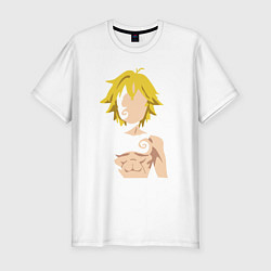 Футболка slim-fit Meliodas, цвет: белый