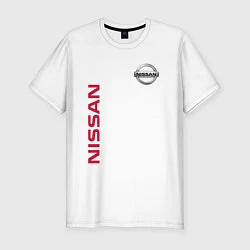 Футболка slim-fit Nissan Style, цвет: белый