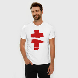Футболка slim-fit BRUTTO, цвет: белый — фото 2