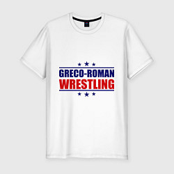 Футболка slim-fit Greco-roman wrestling stars, цвет: белый