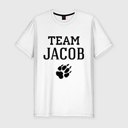 Футболка slim-fit Team Jacob step, цвет: белый