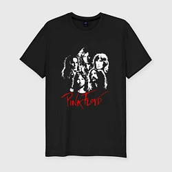 Футболка slim-fit Pink Floyd, цвет: черный