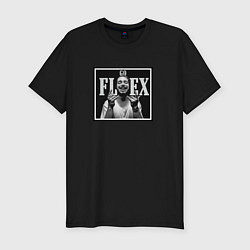 Футболка slim-fit Post Malone: Go Flex, цвет: черный