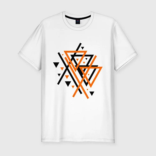 Мужская slim-футболка Paul van Dyk: Chaos / Белый – фото 1