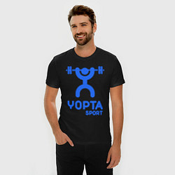 Футболка slim-fit Yopta Sport, цвет: черный — фото 2