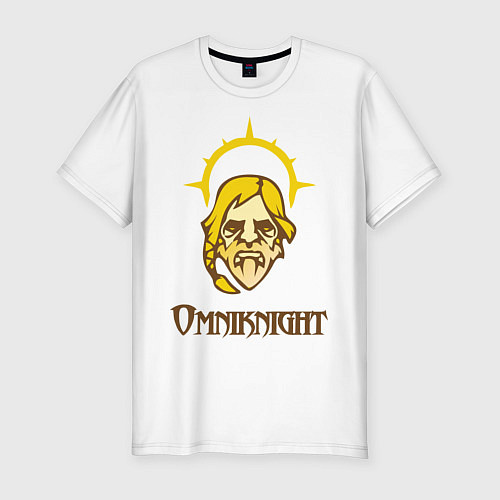 Мужская slim-футболка Omniknight / Белый – фото 1