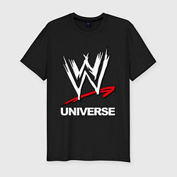 Футболка slim-fit WWE universe, цвет: черный