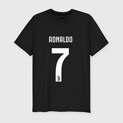 Футболка slim-fit RONALDO 7, цвет: черный