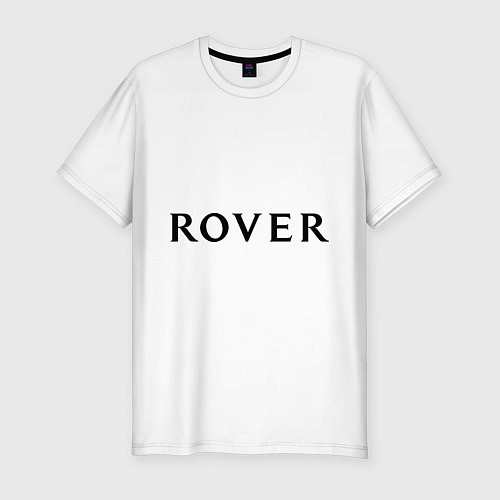 Мужская slim-футболка Rover / Белый – фото 1