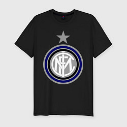 Футболка slim-fit Inter FC, цвет: черный