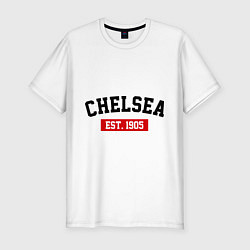 Мужская slim-футболка FC Chelsea Est. 1905