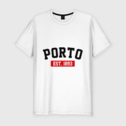 Мужская slim-футболка FC Porto Est. 1893