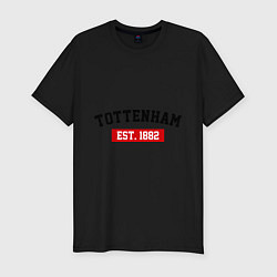 Футболка slim-fit FC Tottenham Est. 1882, цвет: черный